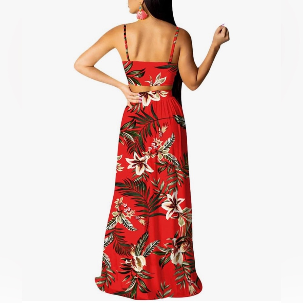 Women’s cami crop top and maxi skirt - Picture 2 of 3